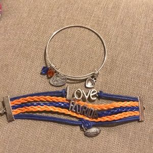Two Florida Gators Bracelets
